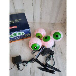 Pumpkin Hollow pathway marker Halloween eyeball